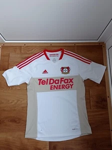 BAYER LEVERKUSEN 2011 2012 AWAY FOOTBALL SHIRT SOCCER JERSEY ADIDAS MEN Size M - Picture 1 of 7