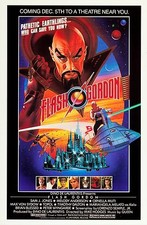FLASH GORDON (1980) ORIGINAL STYLE B MOVIE POSTER  - ROLLED - LAWRENCE NOBLE ART