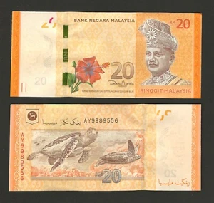 MALAYSIA 20 Ringgit 2012, P-54a Sign: A.Z. Aziz, 12th Series, Original UNC Grade - Picture 1 of 1