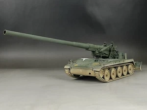 1/35 Built U.S M107 175mm Self-Propelled Gun Vehicle Model - Picture 1 of 19