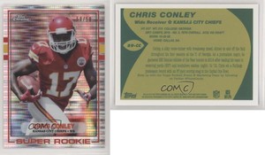 2015 Topps Chrome 1989 Super Rookies Pulsar Refractor /50 Chris Conley Rookie RC