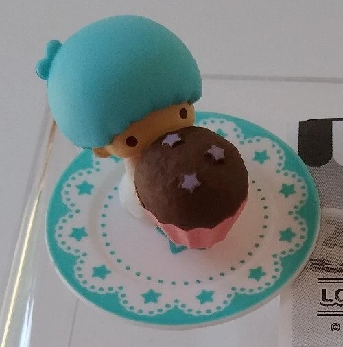 Minifigura de Gacha de Sanrio Characters Love Strawberry Chocolate KIKI 🍓🍫 NUEVO Foto 1 de 3