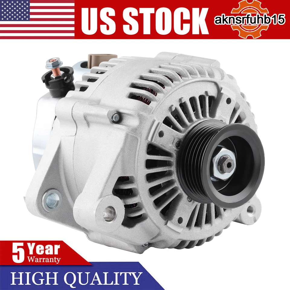 Alternator for 2002-2003 Toyota Camry Highlander Lexus ES300 RX300 V6 3.0L 13956 Foto 1 de 4