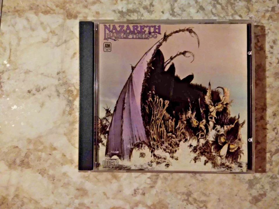 NAZARETH HAIR OF THE DOG CD Gently Used Hard Rock and Metal - Imagem 1 de 3