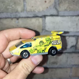 1976 Vintage Hot Wheels Spoiler Sport The Incredible Hulk - Lou Ferrigno - Picture 1 of 5
