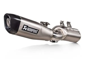 TERMINALE TITANIO OMOLOGATO AKRAPOVIC PER KAWASAKI Z 650 RS 2022-2023 - Foto 1 di 4