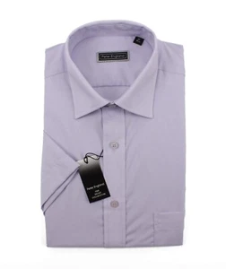 Peter England Mens Plain King Size Short Sleeve Shirt - Picture 1 of 5