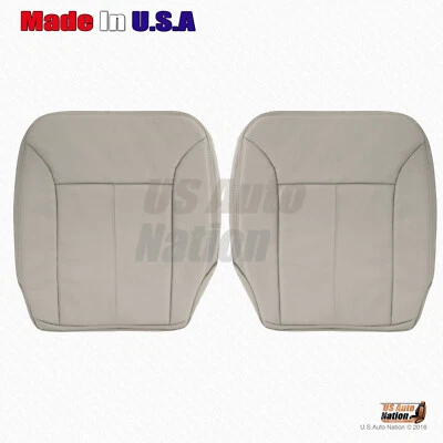 2007 2008 2009 Mercedes Benz GL320 GL350 LH - RH Bottom Leather Seat Cover GRAY Foto 1 de 4