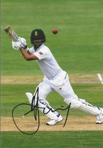 SOUTH AFRICA* JP DUMINY SIGNED 6x4 TEST ACTION PHOTO+COA - Picture 1 of 1