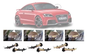 COPPIA LED DINAMICI SEQUENZIALI FRECCIA SPECCHIETTO AUDI TT TTS TTRS 2007-2014 - Imagen 1 de 10