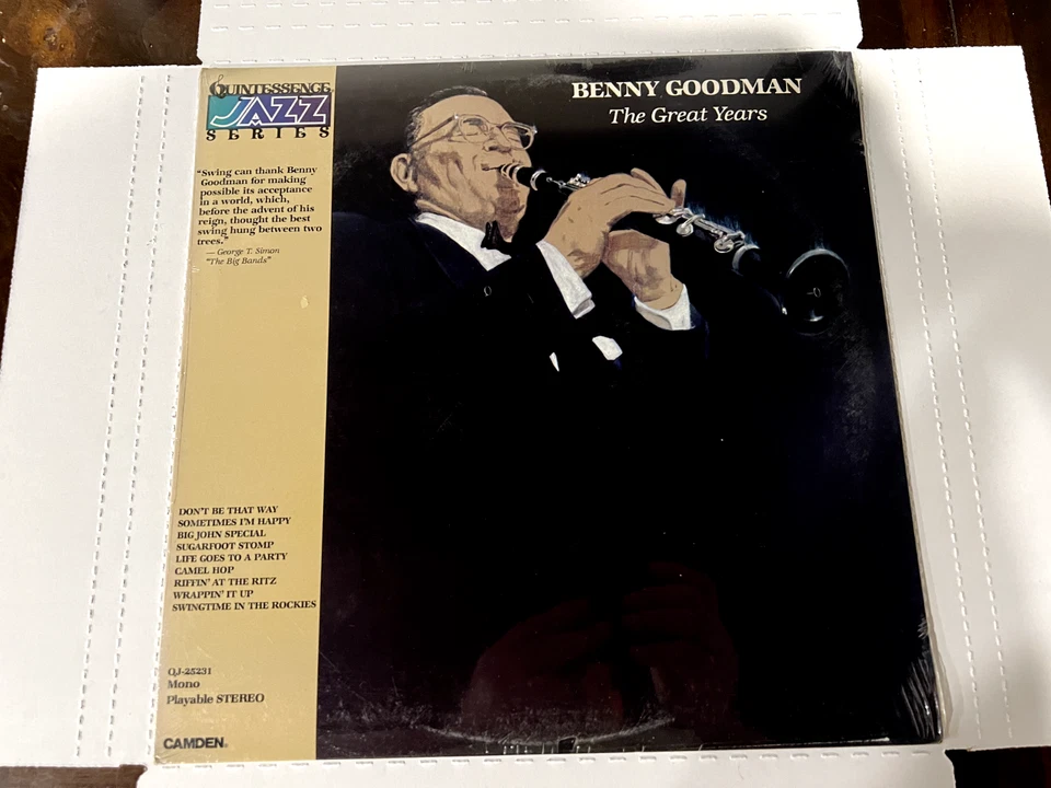Benny Goodman- The Great Years- LP 1979 Quintessence QJ-25231 Sealed - Image 1 of 1