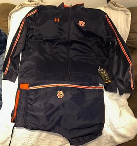 RARE Under Armour AUBURN FOOTBALL Team Issue BCS SEASON SUIT Jacket Pants 3XL 3X - Picture 1 of 12