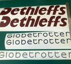 Dethleffs Globetrotter Sticker Set, For Dethleffs Globetrotter Campers