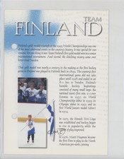 1997-98 Esso Olympic Hockey Heroes Team Finland (National Team) Team Finland #47