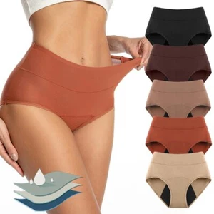 Period Underwear for Women 3 Layers Breathable Menstrual Period Panties Multi... - Picture 1 of 6