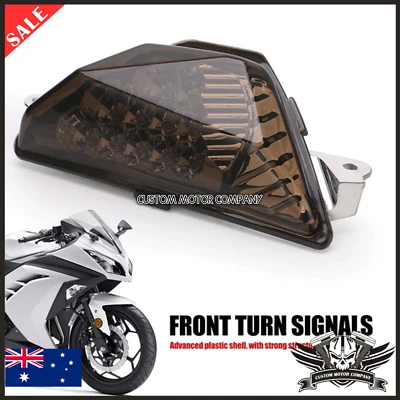 Luz indicadora LED delantera KAWASAKI NINJA 400 250 300 650 1000 ZX-6R Foto 1 de 4