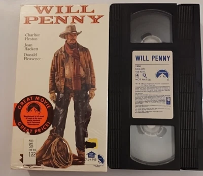 Will Penny - Charlton Heston (VHS) **Buy 2 Get 1 Free**  - Image 1 of 2