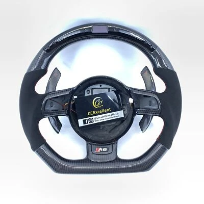 Paletas LED de fibra de carbono para Audi TT TTRS R8 SQ5 2008-2015 Foto 1 de 4