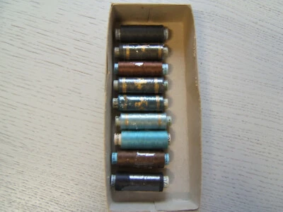 9 Restrollen Nähgarn 70er Stärke - Bild 1 von 2