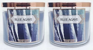 2 Bath & Body Works BLAUE AGAVE 3-Docht-Duftkerze große Kerze 14,5 Oz. - Bild 1 von 1