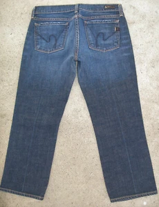 Pantalones de mezclilla cortos rectos Citizens of Humanity Kelly talla 27 calce grande como talla 28/29 - Imagen 1 de 9