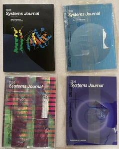 Lot Of 4 Vintage Issues of IBM Systems Journal’s (2001) NIP Rare - Picture 1 of 5