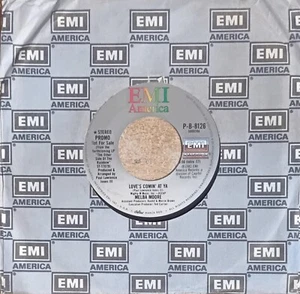 MELBA MOORE - LOVE'S COMIN' AT YA 1982 US 7" VINYL SINGLE RARE DEMO PROMO vgc+ - Picture 1 of 2