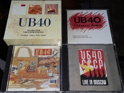UB40 UB 40 RARE COFFRET 3 CD ORIGINAUX LIMITED EDITION COLLECTOR - Photo 1/4
