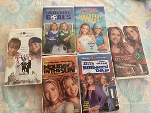 Mary Kate and Ashley VHS Lot of 6 Mystery Adventure Christmas Retro Vintage - Picture 1 of 3