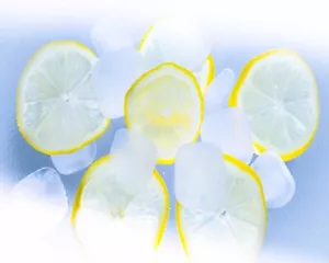 11745.Decor Poster.Room wall.Home modern design.Kitchen food art.Lemons.Ice.Bar - Picture 1 of 1