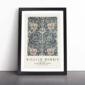 Arte de pared en lienzo enmarcado exposición madreselva Vol.2 de William Morris - Imagen 1 de 9