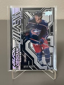 2022-23 Upper Deck SPx Kent Johnson UD Black Obsidian Rookie OR-3 /499