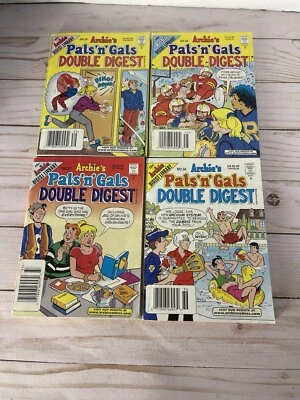 Lote de 4 revistas Archie’s Pals ‘n’ Gals Double Digest en color años 90 Foto 1 de 4