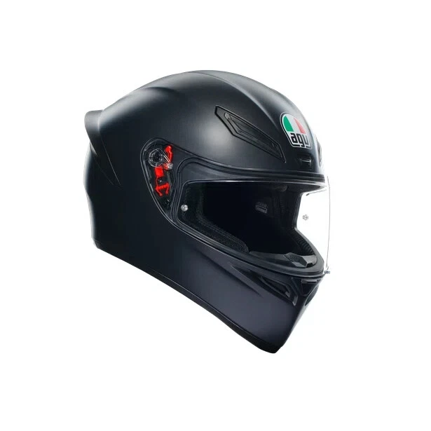 CASCO AGV INTEGRALE K1 S E2206 Nero Opaco Matt Black TAGLIA s - Immagine 1 di 4