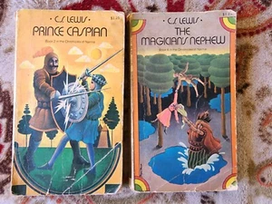 [Lot of 2] C.S. Lewis - Prince Caspian & The Magician's Nephew Collier Books - Picture 1 of 5