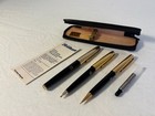 Goldring Pelikan Schreibset Füller 18k Bleistift Kuli schwarz/gold Vintage TOP