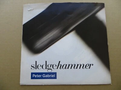 Peter Gabriel – Sledgehammer - 1986 - Geffen Records 9 28718-7 7" Single EX/VG - Image 1 of 4