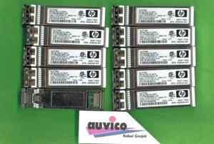 10 Stück   HP Fibre Channel SFP  AJ718A 468508-001  5697-7264 8G 8GFC SFP+   #S8 - Bild 1 von 2