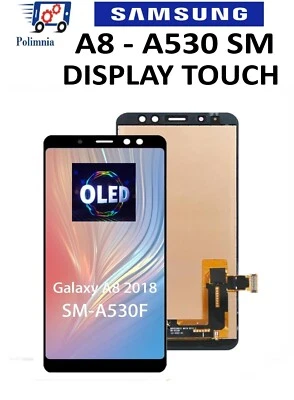 DISPLAY TOUCHSCREEN  SAMSUNG  A5 - A530 SM OLED PARI ORIGINALE - Immagine 1 di 4