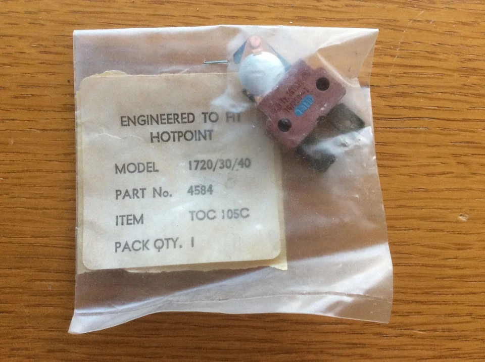 Hotpoint Aquarius Lavadora Corte Térmico 105C, 1720 1730 1740 4584 Foto 1 de 1
