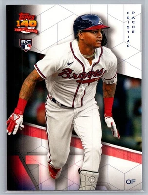 2021 Topps Archives #287 Cristian Pache Rookie - Image 1 of 2