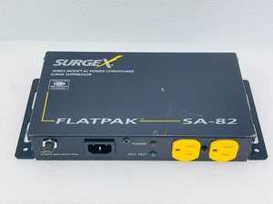 USED - SURGEX SA-82 FlatPak Surge Protector & Power Conditioner With Power Cord - Picture 1 of 9
