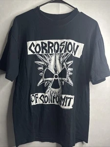 Vintage Corrosion Of Conformity T Shirt 2005 Concert Band Y2K Metal Medium VTG M - Picture 1 of 5