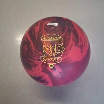 Hammer 3-D Offset Assault  bowling ball 15 LB  new ball in the box  #058 - Image 1 of 4