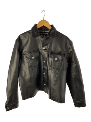 JUNYA WATANABE OMME des GARCONS Chaqueta de Cuero Blusa S Imitación Cuero Negro Liso Foto 1 de 4