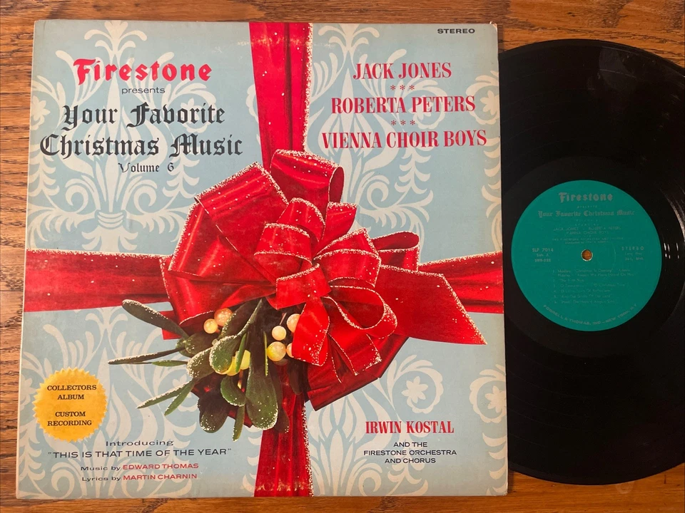 Firestone Presents Your Favorite Christmas Music Volume 6 пластинок стерео праздничное состояние очень хорошее+ - Изображение 1 из 4