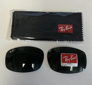 GENUINE Ray Ban RB3445 G15 Replacement Lenses 61 mm Green 004 NEW poly - Picture 1 of 2