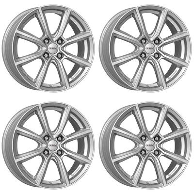 4 llantas Dezent TN plateadas 5,5Jx14 4x100 para Mazda 323 Demio Mx-5 llantas de 14 pulgadas Foto 1 de 4