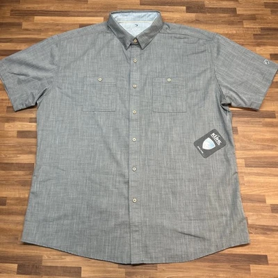 Camisa Kuhl Para Hombre XXL Storm Karib Estilo Abotonado #7460 Nueva Con Etiquetas Foto 1 de 4