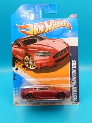 Hot Wheels Faster Than Ever - Aston Martin DBS  Red (B) - Image 1 of 2